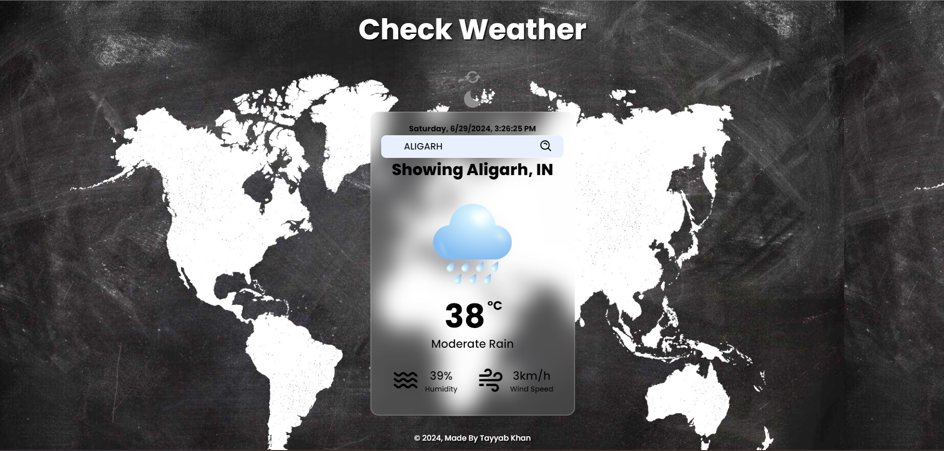 WhatsTheWeather screenshot