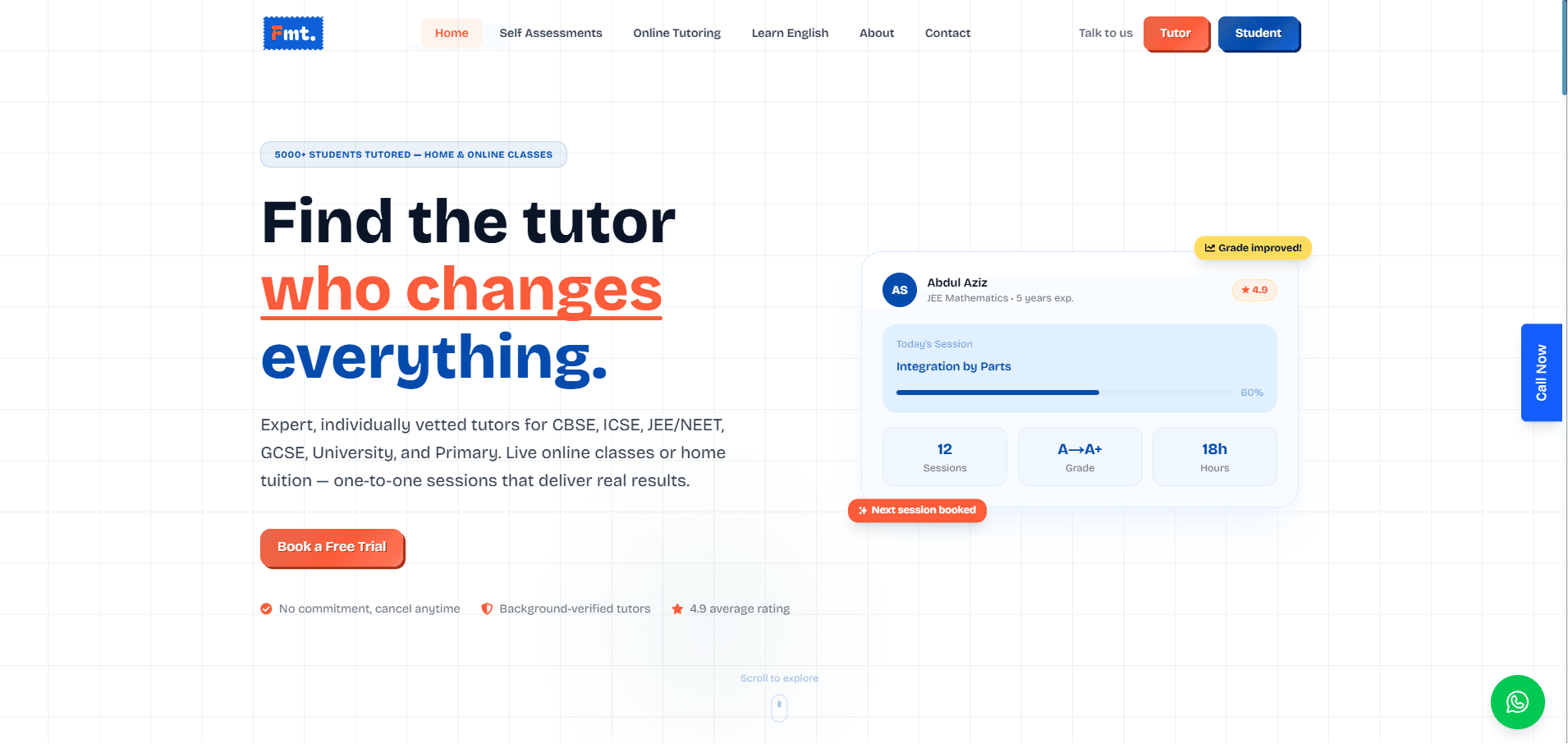 Find My Tutor India